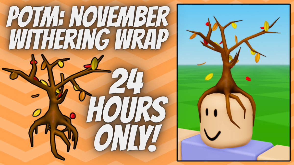Winter is coming and what better way to celebrate the  changing of the seasons than your own portable tree! The next plant of the month is available now! 🍂🌳 Available for 24 hours only.  #Roblox #RobloxDev 

Link: roblox.com/catalog/979781…