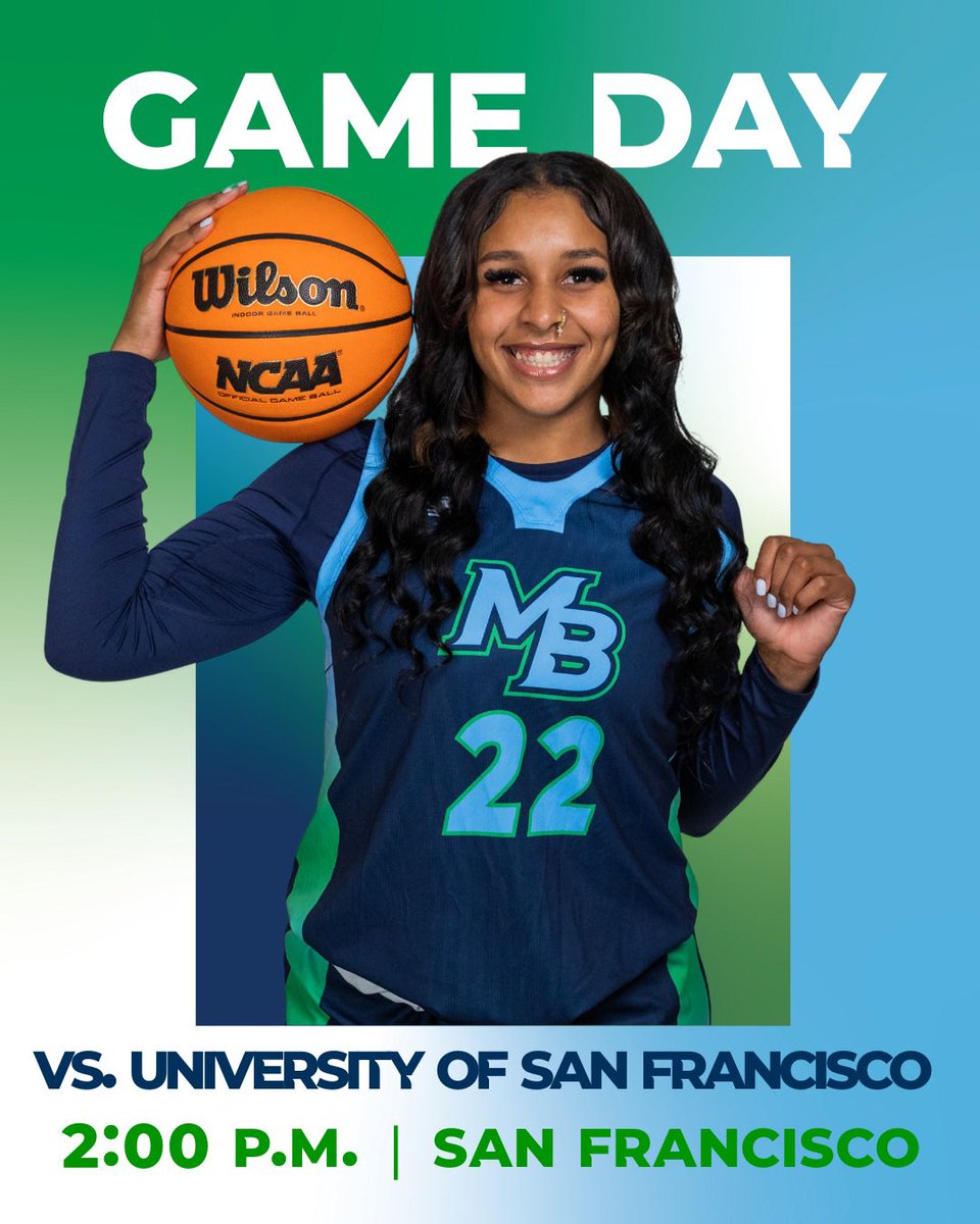 🦦 Exhibition Game Day!

🆚 University of San Francisco 
⌚️ 2:00 p.m. 
📍 San Francisco, CA

#MakeWavesMB | #StrengthOfUs