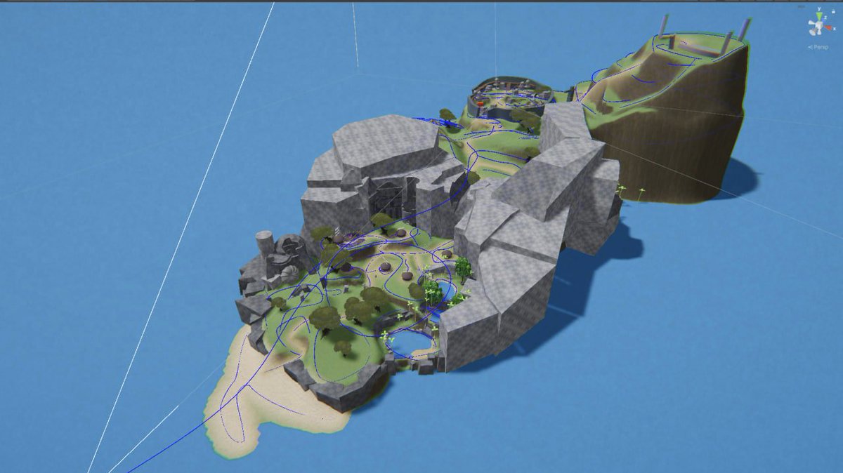 GruelScum's tweet image. still grinding on the level. we polished a bunch of stuff and it&apos;s looking way better now
even with basic boxes everywhere, it&apos;s starting to feel like an actual place instead of just random stuff thrown together.

#gamedev #indiedev #indiegamedev