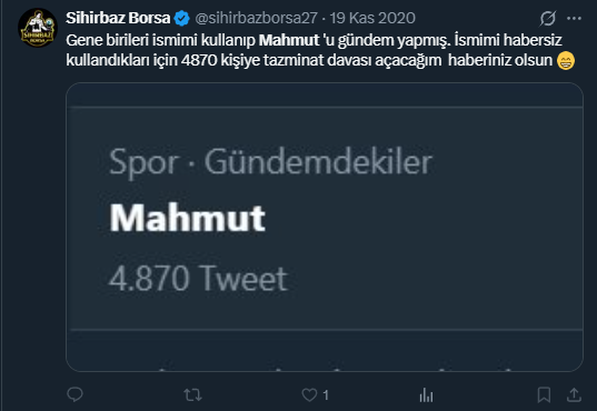 traderomerrr's tweet image. ismin mahmut değil yani?