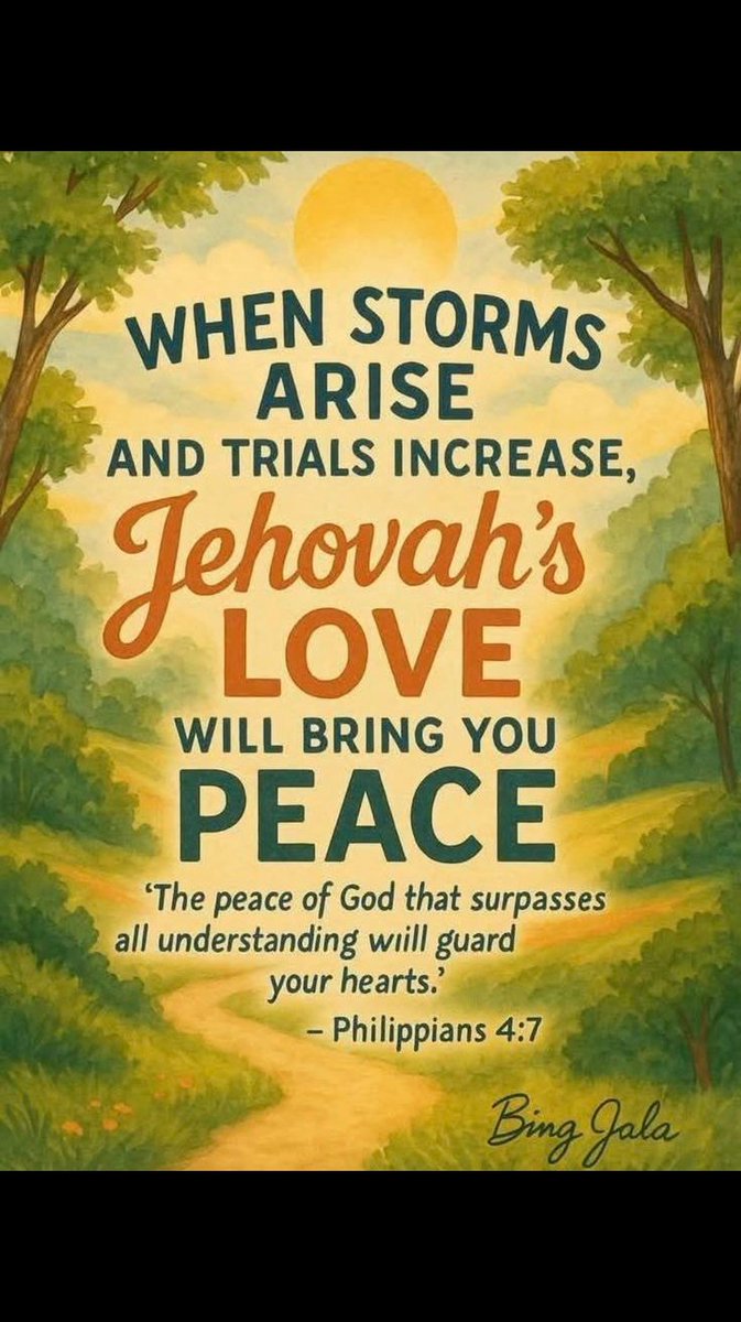 Christopher12_a's tweet image. Jehovah's Love ❤️