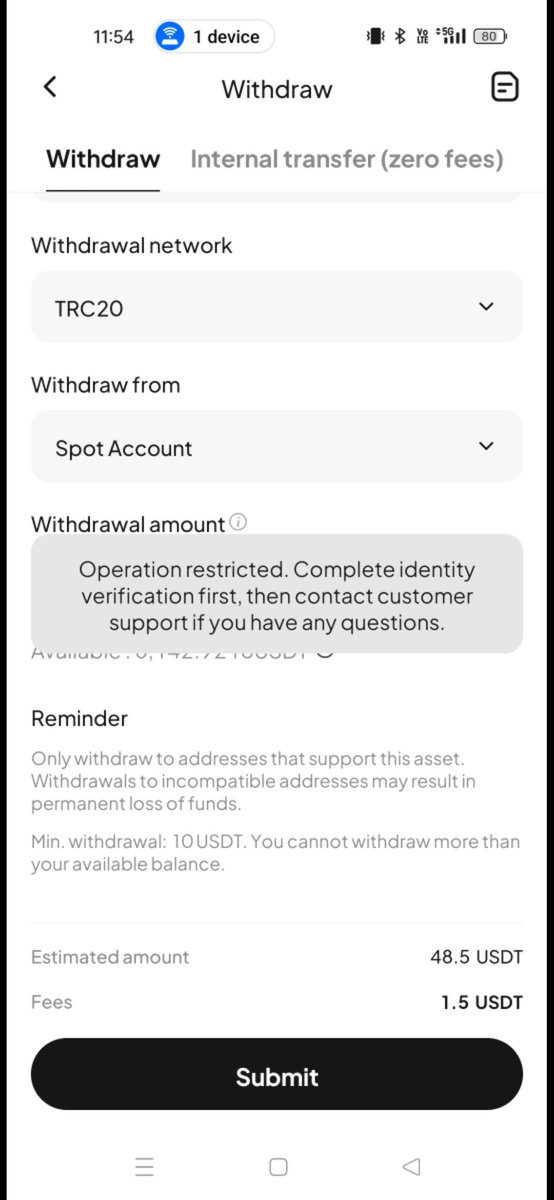 Bhai <a href="/RachitVij7/">rachit vij</a> kya aap meri help kar sakate ho kya <a href="/WEEX_Official/">WEEX</a>  par mera fund fas gaya hai withdrawal nahi Ho raha hai please help me