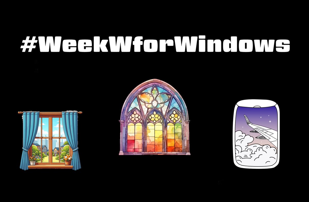 sheenz_m_'s tweet image. Attention Alphabetters!
Mon 1 Dec is the start of Week W and the theme for the #AlphabetChallenge is Windows. Shop windows, plane windows, car windows, house windows, big windows, small windows, looking out, looking in, is your choice -but windows! 
Use the # below and have fun😊