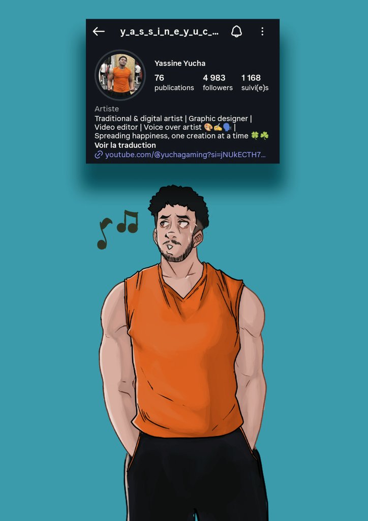 YUCHA668813's tweet image. Follow in Instagram 
I accept commissions 
My paypal: yuchagaming16@gmail.com 
#commission #funart #digitalart