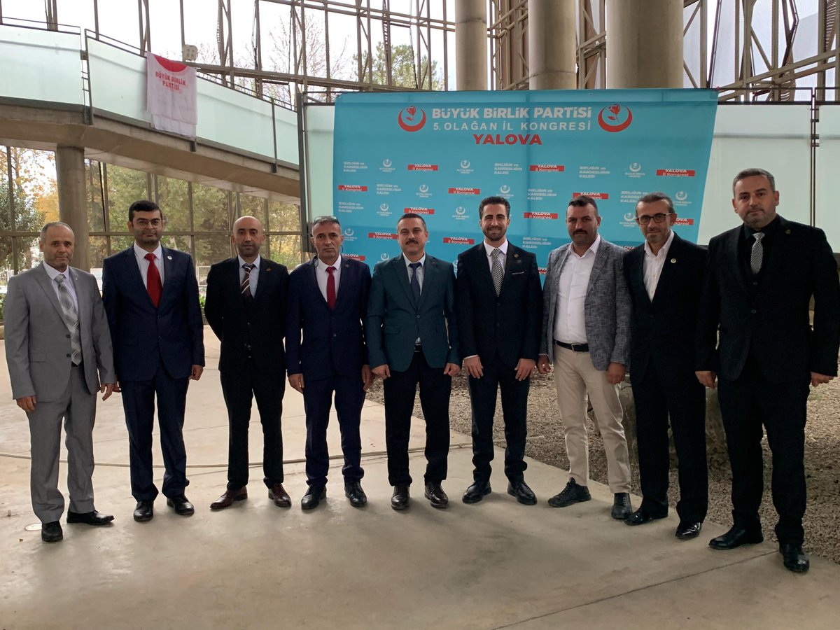 Büyük Birlik Partisi Bilecik İl Başkanımız Gökmen Apar ve heyetimiz, bugün BBP Yalova İl Kongresi’ne katılım sağladı.
Kongremizin teşkilatımıza ve Yalova’mıza hayırlı olmasını diliyor, yeni yönetime başarılar diliyoruz.
Birlikte Büyük Birliğiz.

#BBP #Yalova #Bilecik #alp