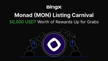 Not gonna lie, the MON Listing Carnival on BingX is moving way faster than I expected.
50,000 USDT on the line and the tasks are super easy to complete  no weird hoops.
The community is already buzzing, MON’s range looks fresh, and everything just fits right into a normal trading