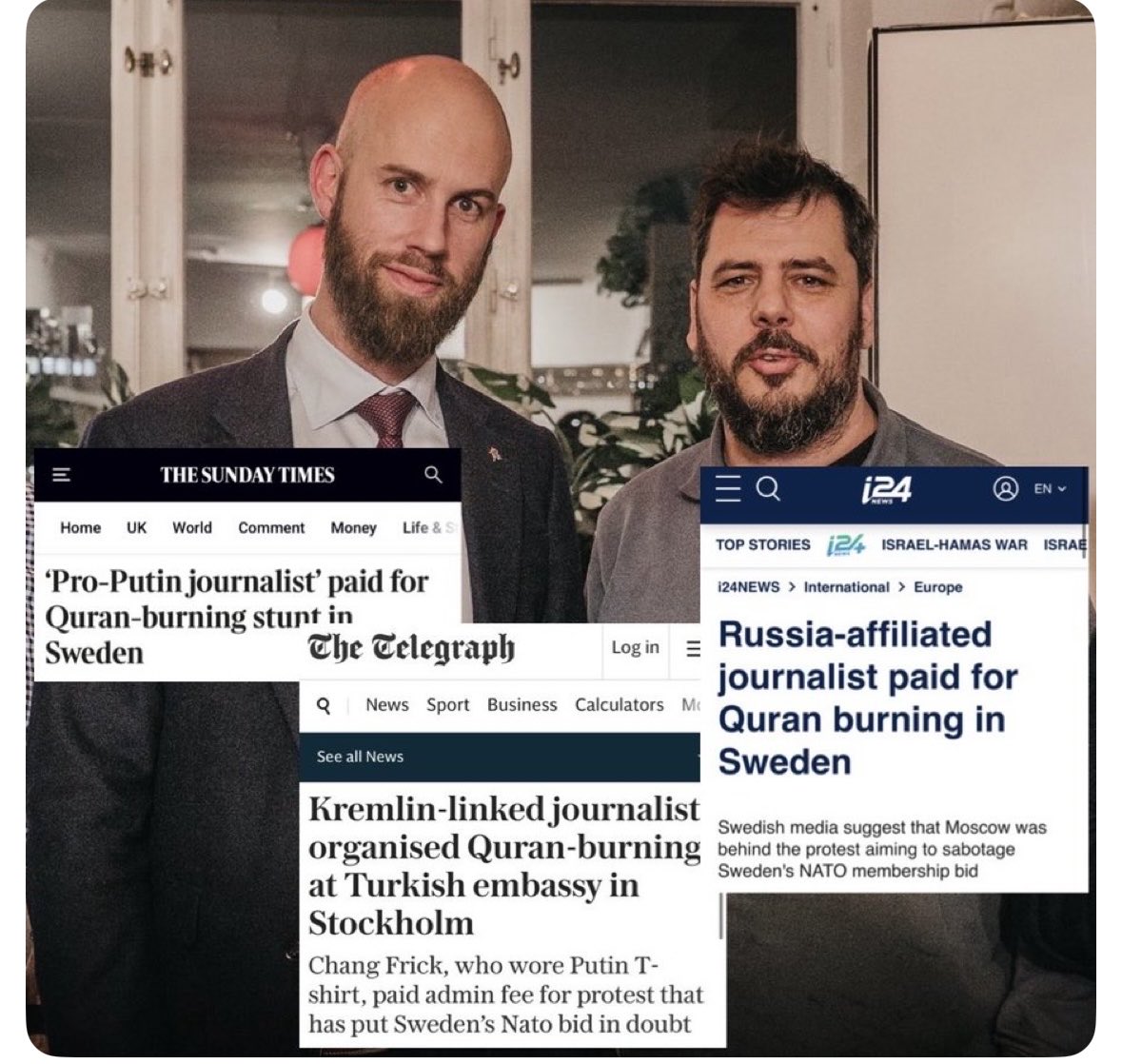 owenil's tweet image. Desinformationsminister excellerar i gott omdöme…