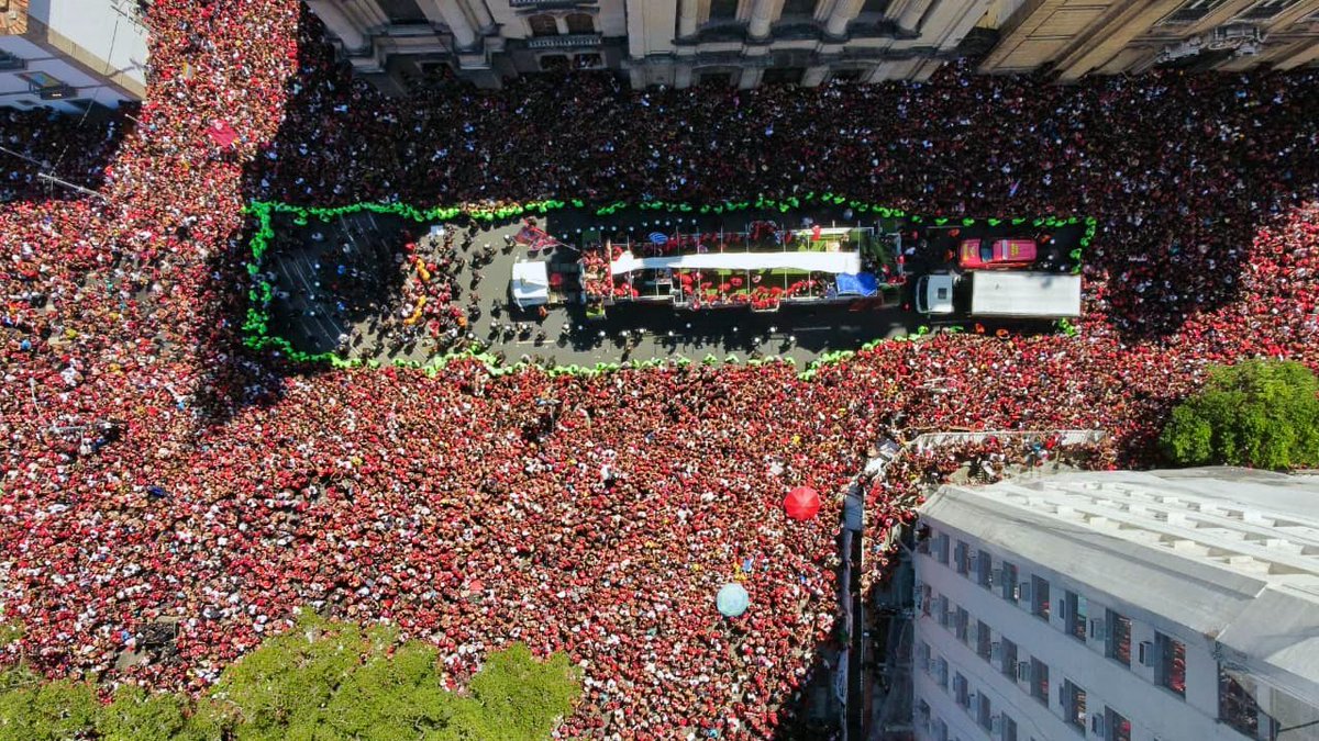 A torcida do Flamengo é incomparável.

Foto: <a href="/LibertadoresBR/">CONMEBOL Libertadores</a>