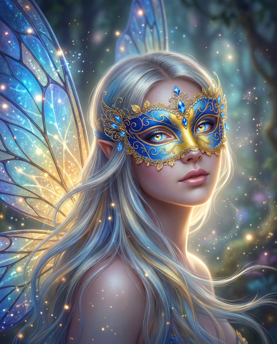 QT your blue and yellow fairy!!