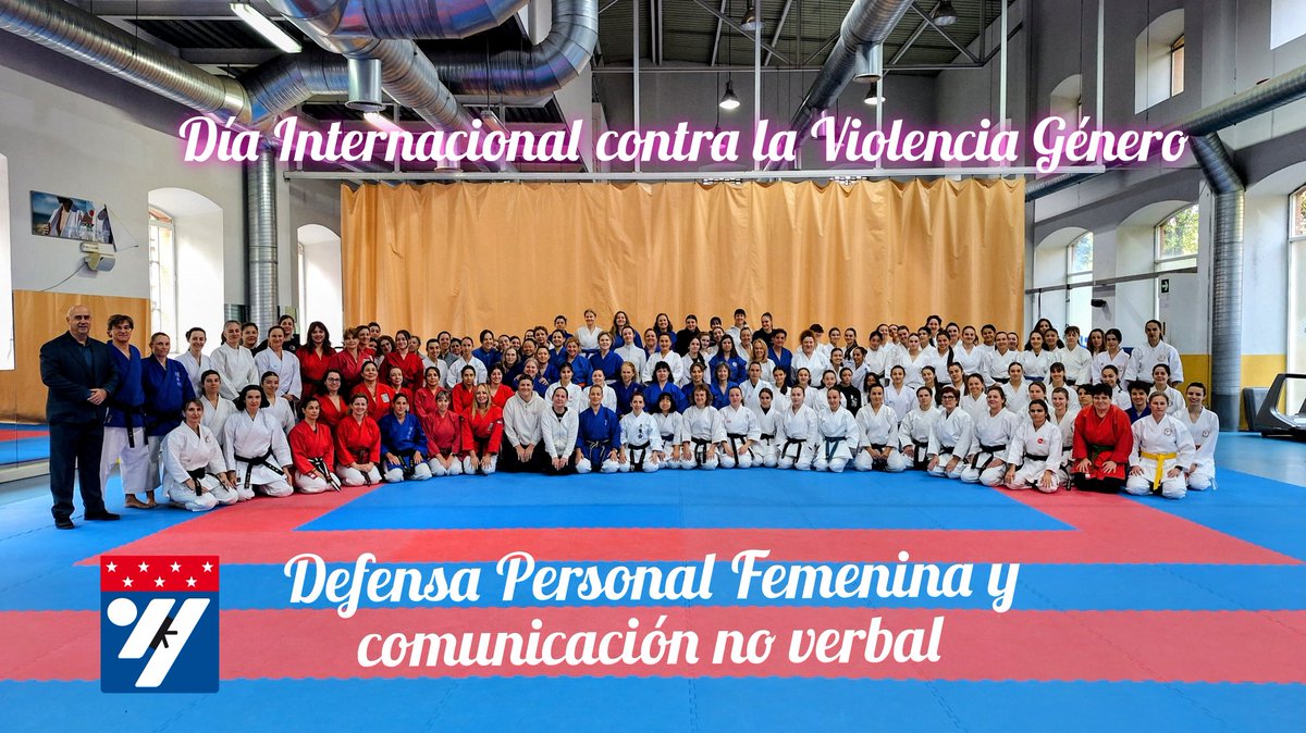 ClubJMGalan's tweet photo. Nuestras alumnas del Club participando en el curso de Defensa Personal femenina y  técnicas de comunicación no verbal. Enhorabuena a todas.
#defensapersonalfemenina #clubjmgalan #Seguridad https://t.co/UUYugseelh