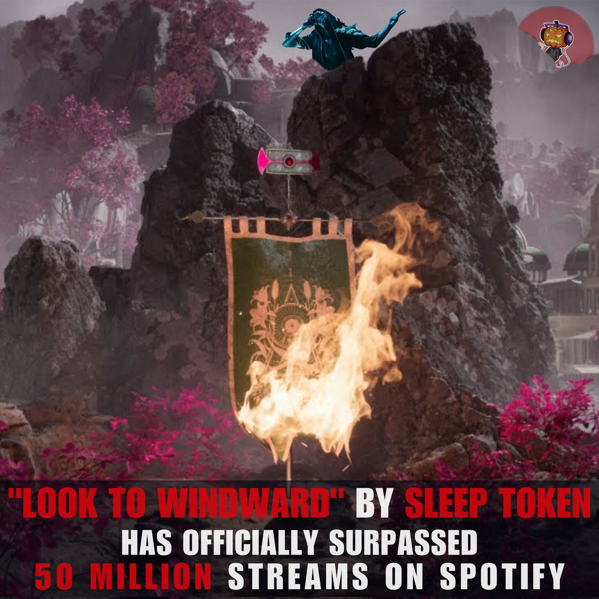Look To Windward by Sleep Token has officially surpassed 50 Million streams on Spotify.