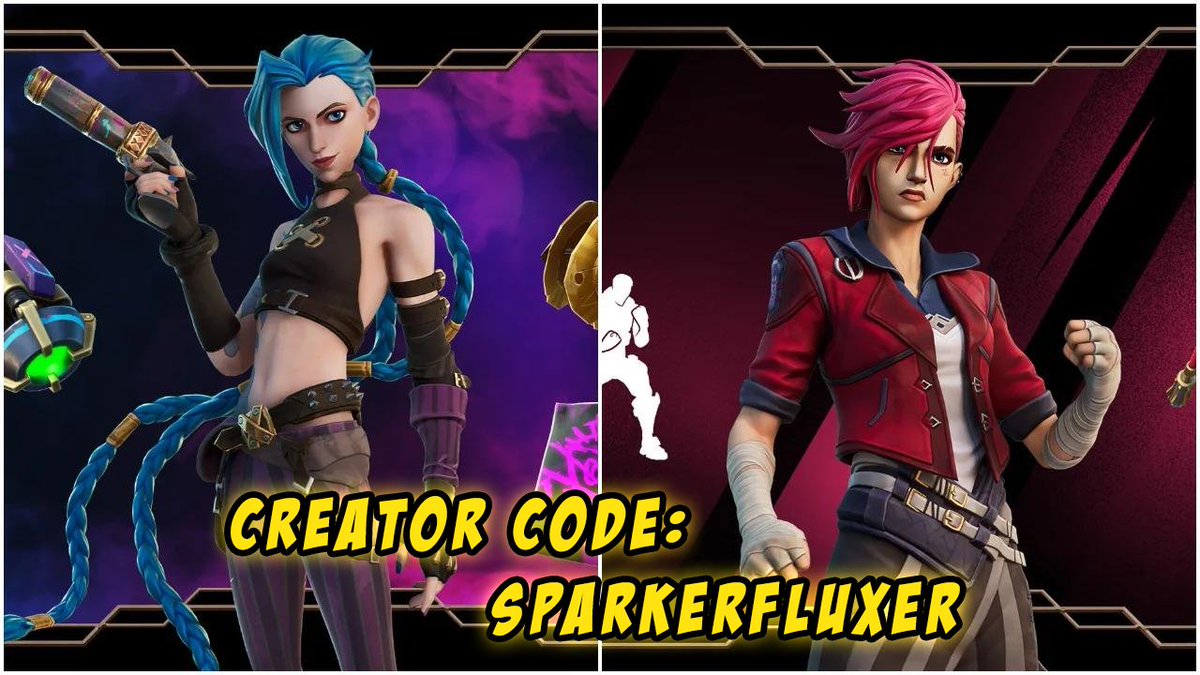 Fornite's new chapter has arrived!💫
Be sure to use my code:
SPARKERFLUXER
when getting the new battle pass OR also getting the ARCANE Skins that are back in the store! ❤️
#EpicPartner #Fortnite #fortnitechapter7