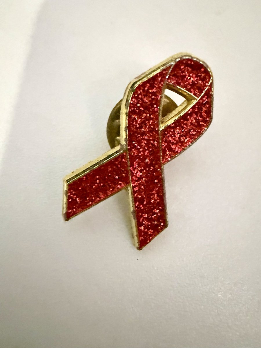 Remember to buy a red ribbon this World 🌍 AIDS Day…