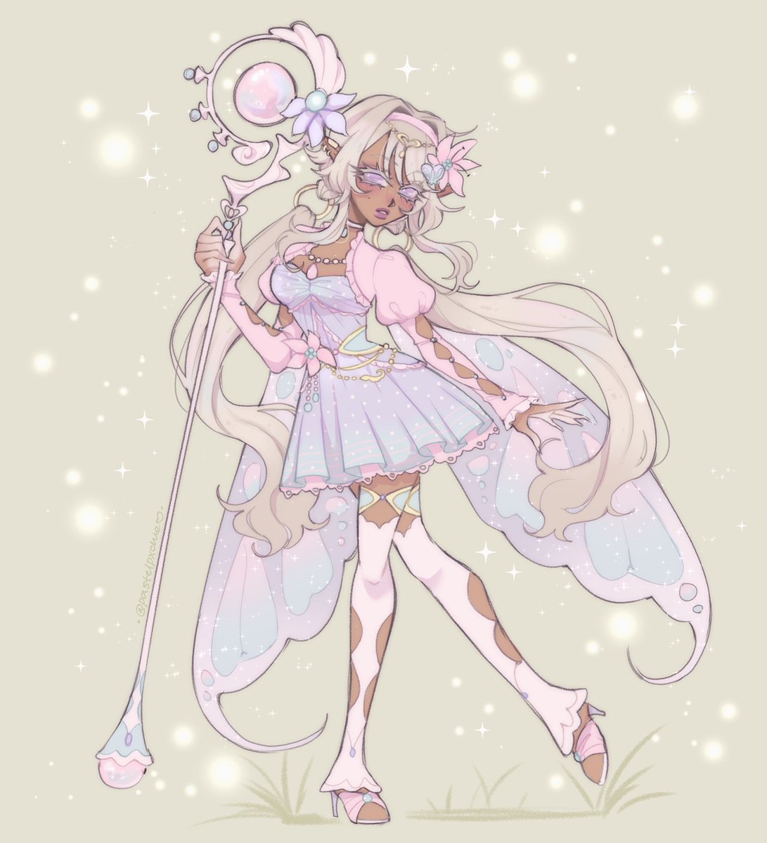 [dnd oc] The Pearl Princess 🐚🩰 #dndart