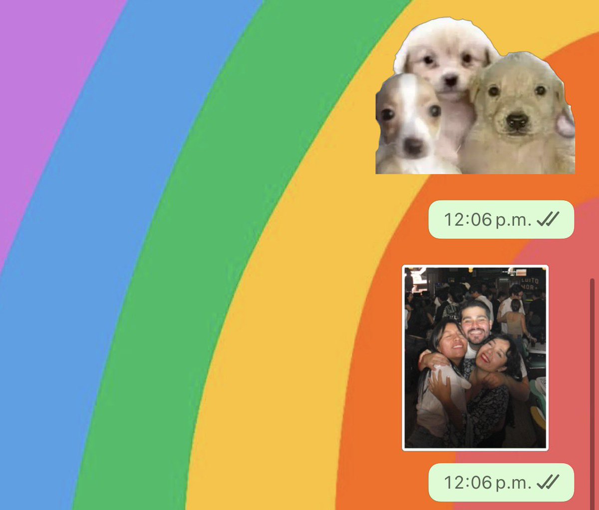 Las mismas tres cabronas