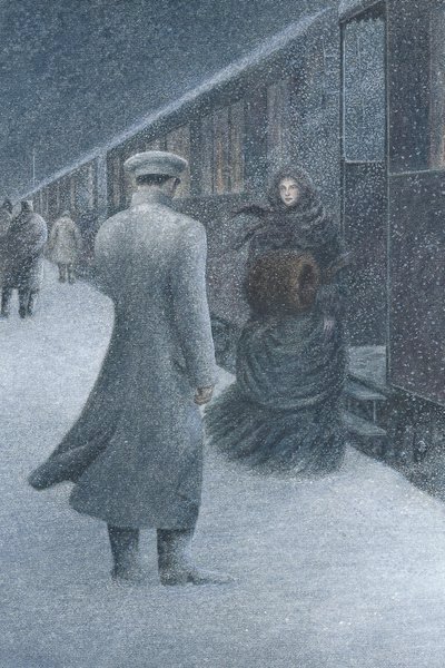 "I've always loved you, and when you love someone, you love the whole person, just as he or she is, and not as you would like them to be."
    ~ Leo Tolstoy, 'Anna Karenina'

▪︎ Illustration by Angela Barrett ▪︎
