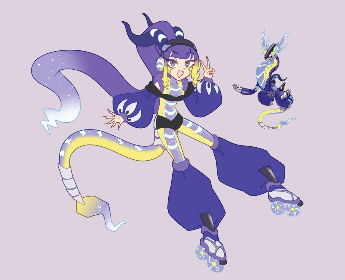 mai_artwork's tweet image. ok sure why not

Rollerblader Miraidon - Miriam