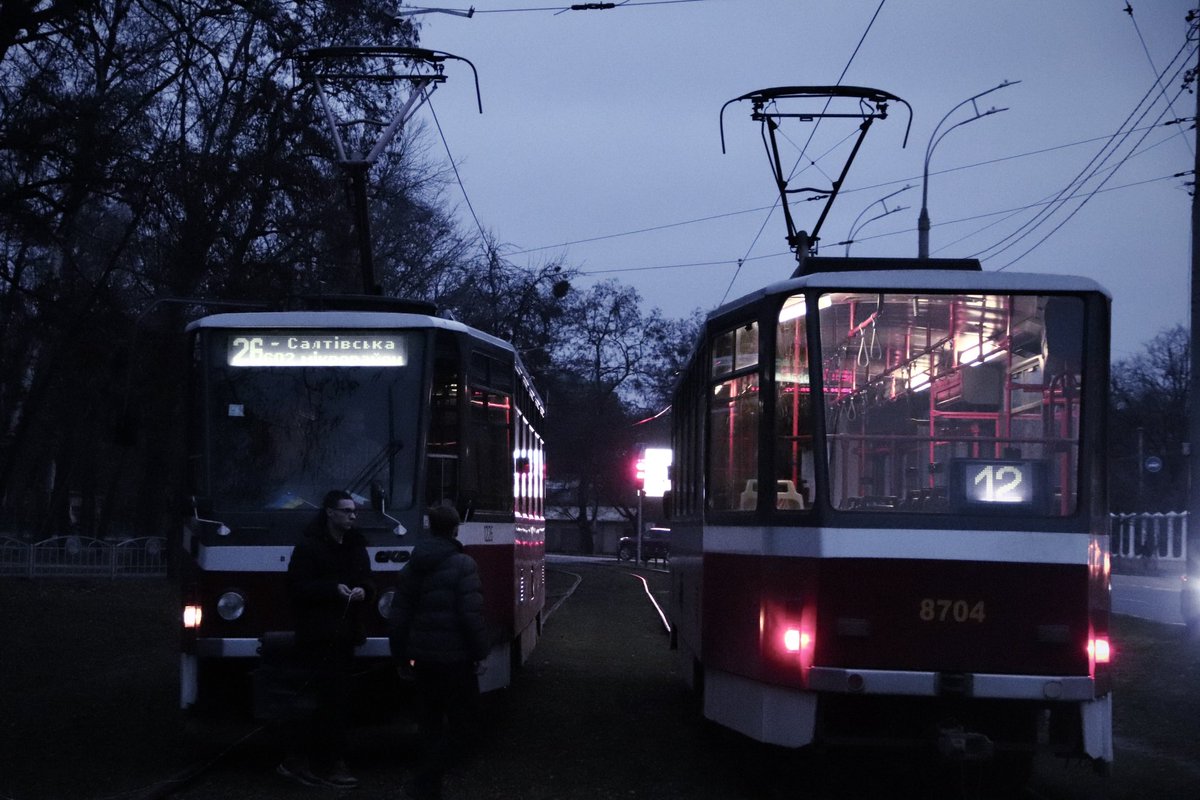 maxcocoabean's tweet image. сьогодні харківський 26ий трамвай нагадав про себе 🚊😼