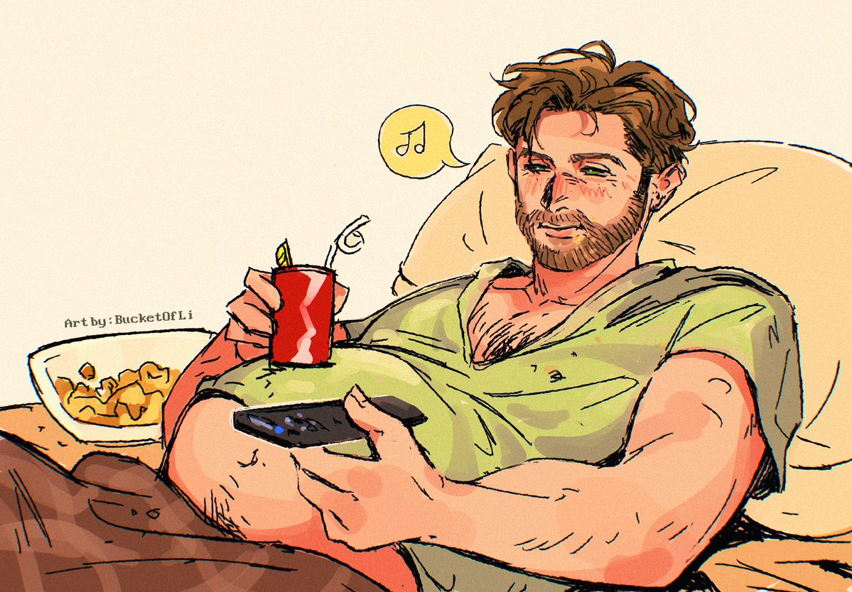 Mpreg middle aged Dean doodle :))
(ofc this is destiel too)