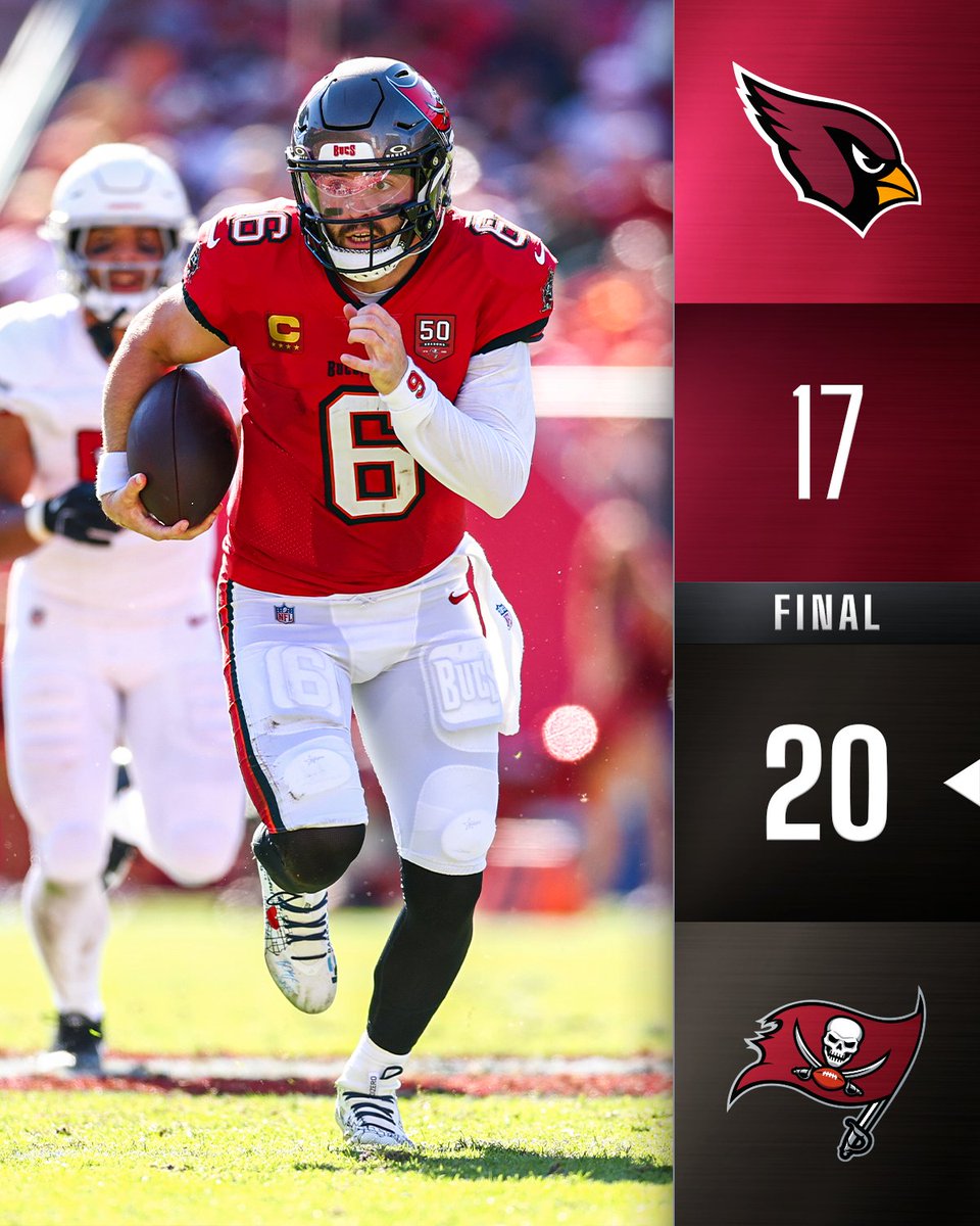 FINAL: @Buccaneers snag their 7th win of the year! 