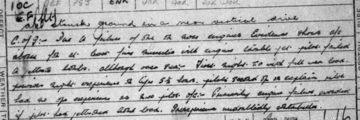 NewForestRamble's tweet image. If anyone fancies a challenge, I am trying to decipher this handwriting relating to the air crash of a Royal Canadian Air Force Halifax on the Isle of Wight in 1942, but not having a lot of luck.
