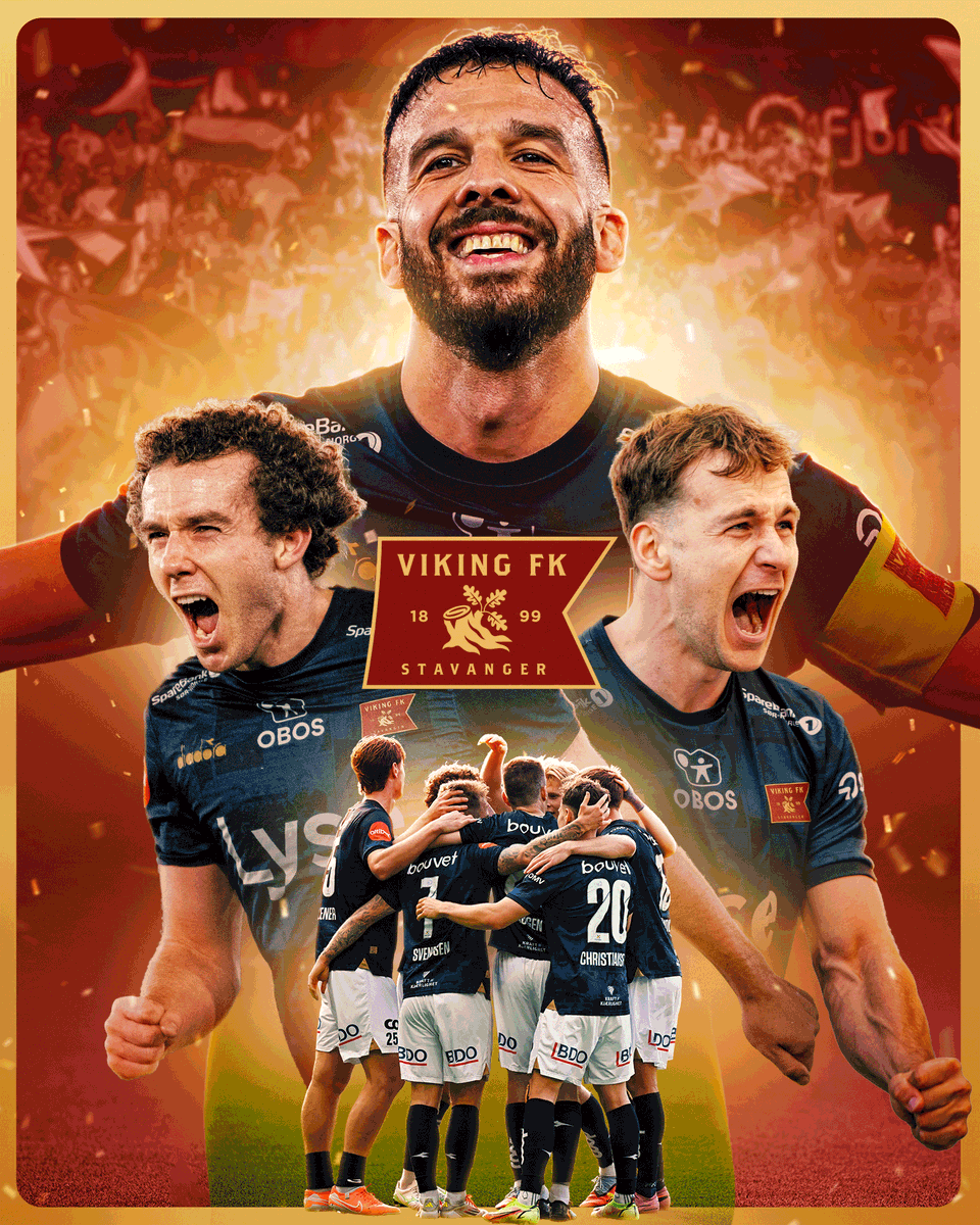 Congratulations Viking
The trophy is finally back in Stavanger, after 34 long years 🏆