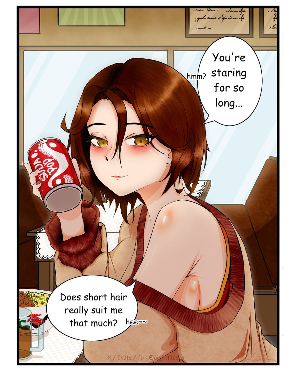 eightftcoco's tweet photo. Trying out her new hairstyles  2 - Short Hair

#OC #ocart #artwork #comic https://t.co/SQKkioOeVs