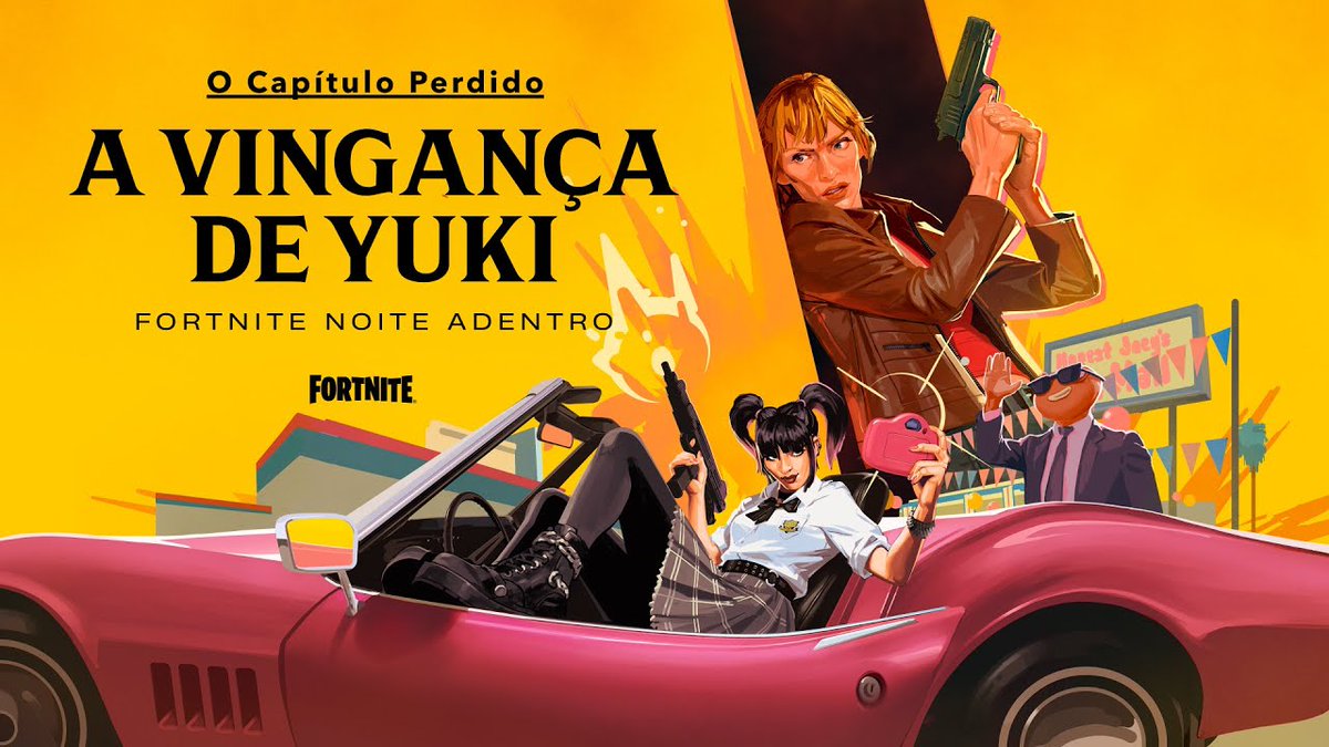 A Vingança de Yuki ganha vida no Fortnite hoje às 16h00 do horário de Brasília!

Battle Royale, Trocação, Salve o Mundo e Ballistic serão desabilitados por 30 minutos antes do premiere de A Vingança de Yuki. Depois da estreia, esses modos voltam ao normal.