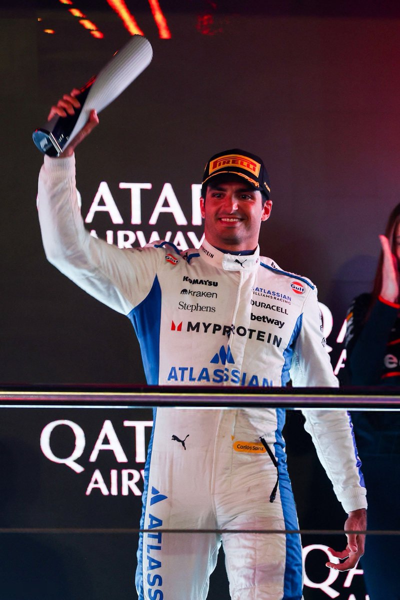 sextappen's tweet photo. first Williams driver to achieve two podiums in the same season in a DECADE https://t.co/c3JegTSWI8