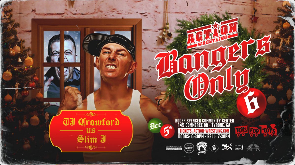 THIS FRIDAY NIGHT

Slim J &amp; TJ Crawford face off again in a highly anticipated rematch!

Watch #BANGERSONLY6 on IWTV this Friday night at 730pm ET!