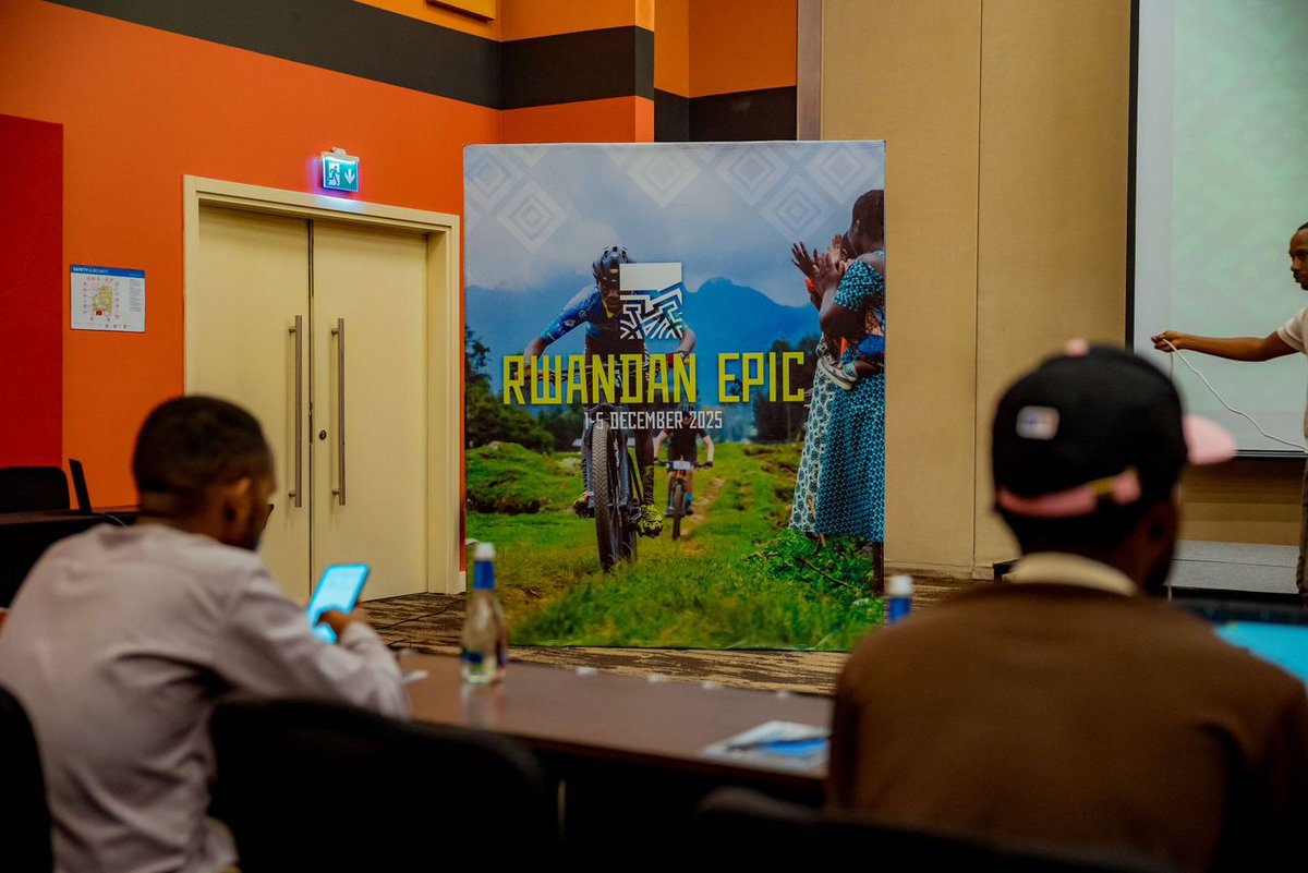 LovelyMuhire's tweet photo. Isiganwa ry’Amagare yo mu misozi “Rwandan Epic 2025” riratangira kuri uyu wa 1 Ukuboza 2025, aho ryitezwemo abakinnyi 80 barimo Abanyarwanda 18 bazakina uduce dutanu mu bice bya Kigali n’Amajyaruguru y’u Rwanda.
Ibi byemejwe kuri iki cyumweru mu kiganiro n’itangazamakuru.
#isport https://t.co/OiPaqDW03h