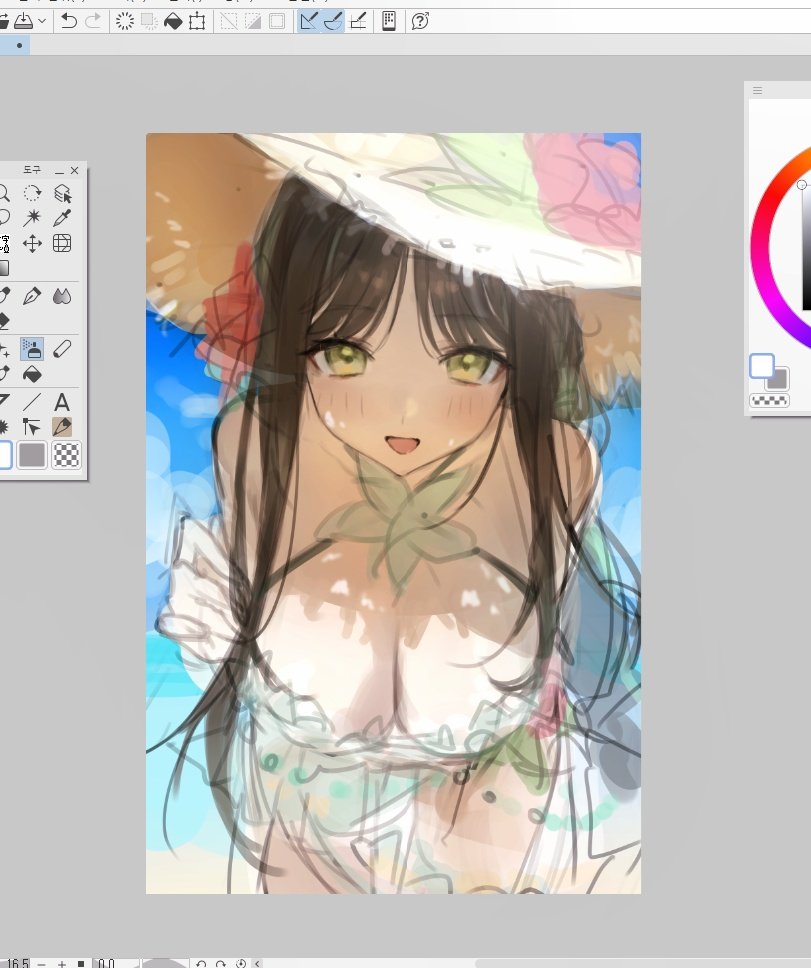 5__dd2__'s tweet photo. Wip #ER_Fanart https://t.co/q53UQKXE5A
