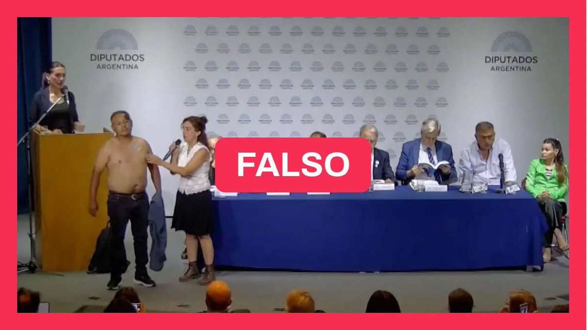 🧲 “Hombre imantado”: por qué algunos objetos se pegan a la piel (spoiler: no es por las vacunas) ⚠️

👉 La razón se debe a un fenómeno físico llamado “tensión superficial” y no tiene relación con la vacunación. chequeado.com/ultimas-notici…

🖊️ <a href="/RosarioMarina_/">Rosario Marina</a> <a href="/FlorBallarino/">Florencia Ballarino</a>