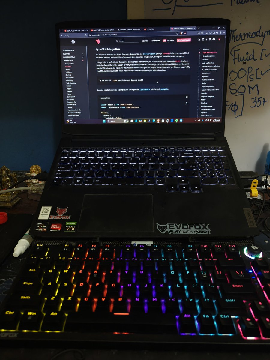 HarshKharw26262's tweet image. Going through NestJS Documentations...
Every Dive feels like learning New stuff 

#nestjs #javascript