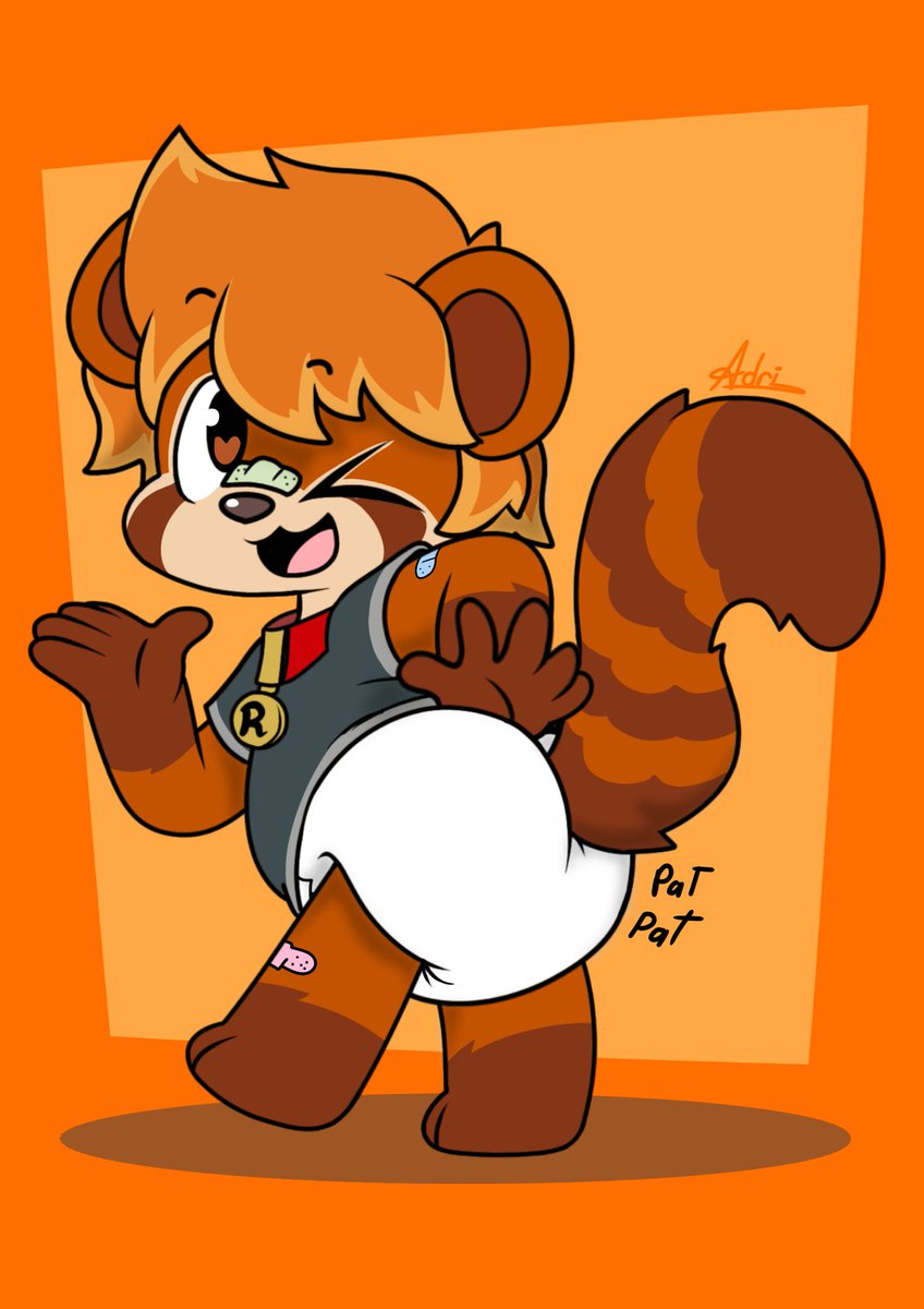 One more drawing, for <a href="/pandaRauch/">Rauch 🖍️</a> I hope you like it :3
#babyfur