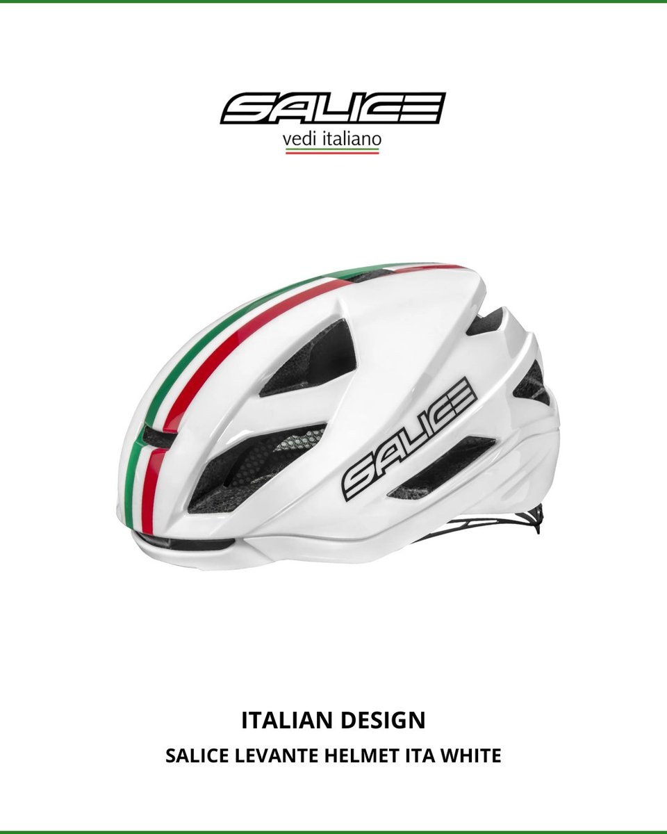 SaliceUK's tweet image. Want a helmet that feels fast, looks sharp, and keeps you cool?
The Salice Levante in ITA White delivers Italian-engineered performance:
💨AERO Optimised
❄️Cooling Power
🧐Visibility First 
-
#BikingHelmet #CycleSafety #RoadBikes