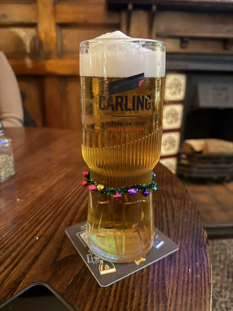 Has Chris had a beer today? tweet media