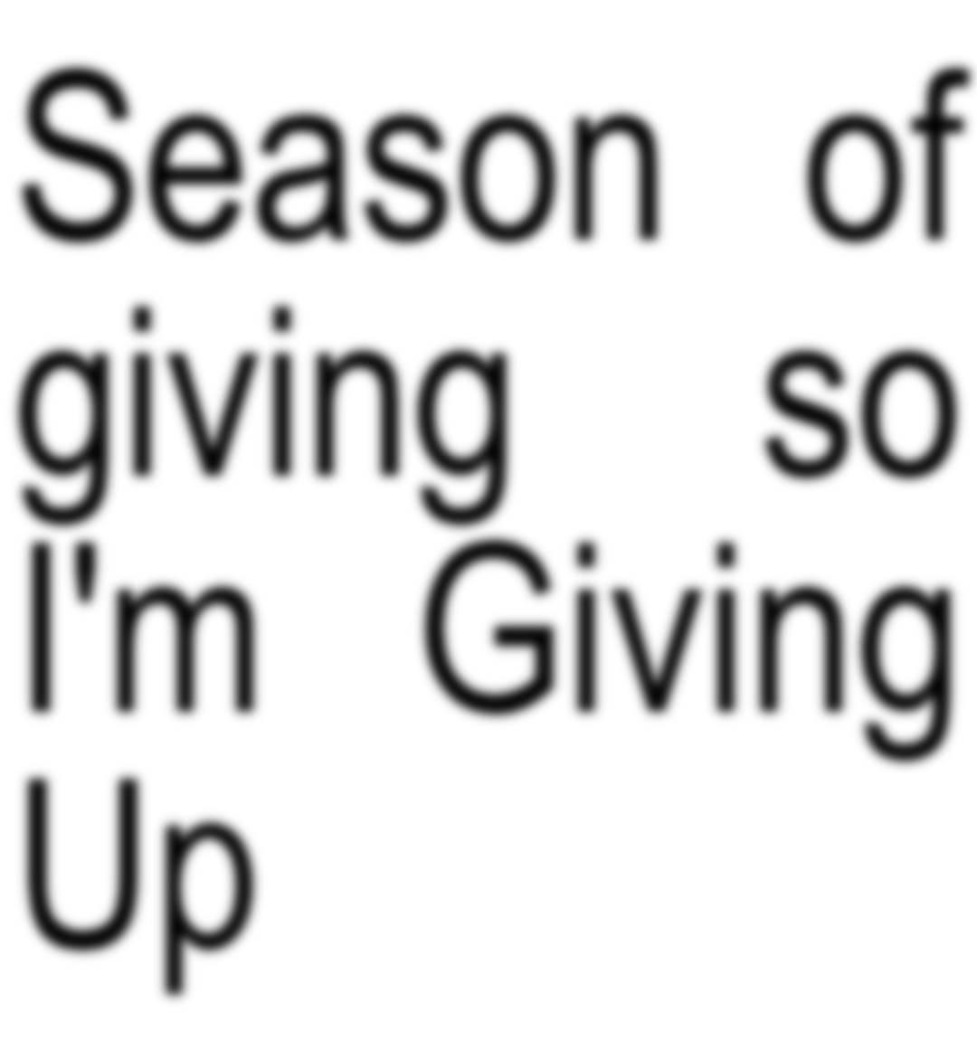 edisaurus's tweet photo. Season of giving, giving up https://t.co/Q0MRsAZMA1