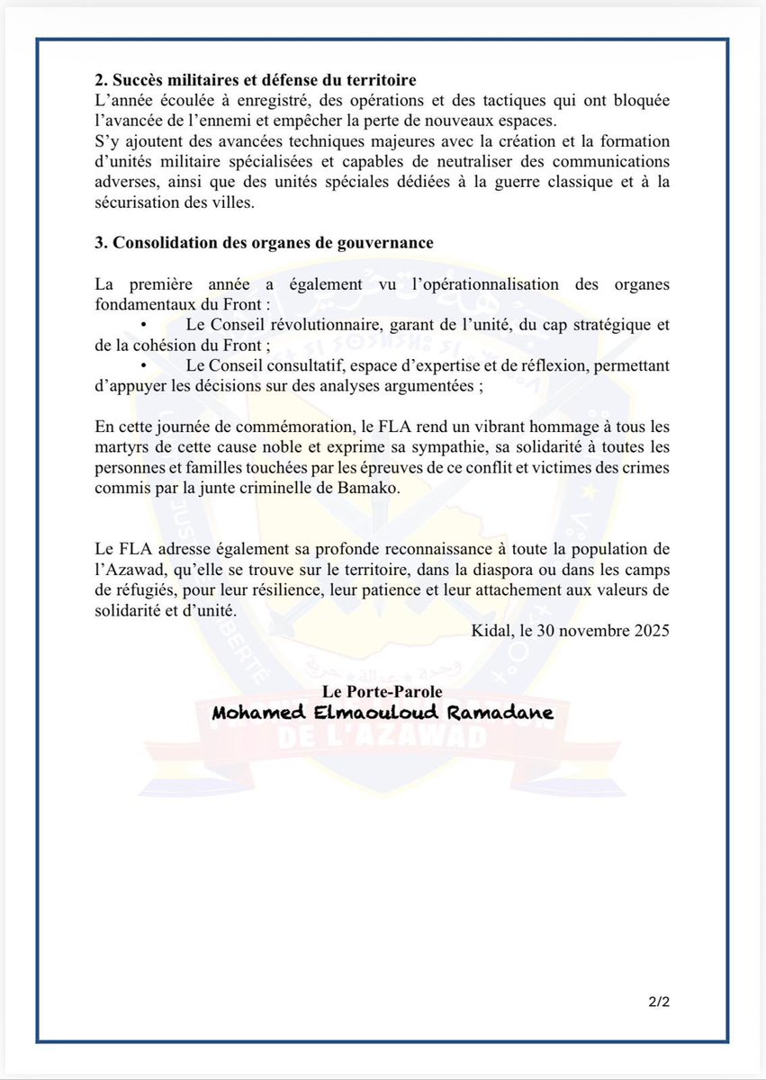 Mohamed Elmaouloud Ramadaneمحمد المولود رمضان tweet media