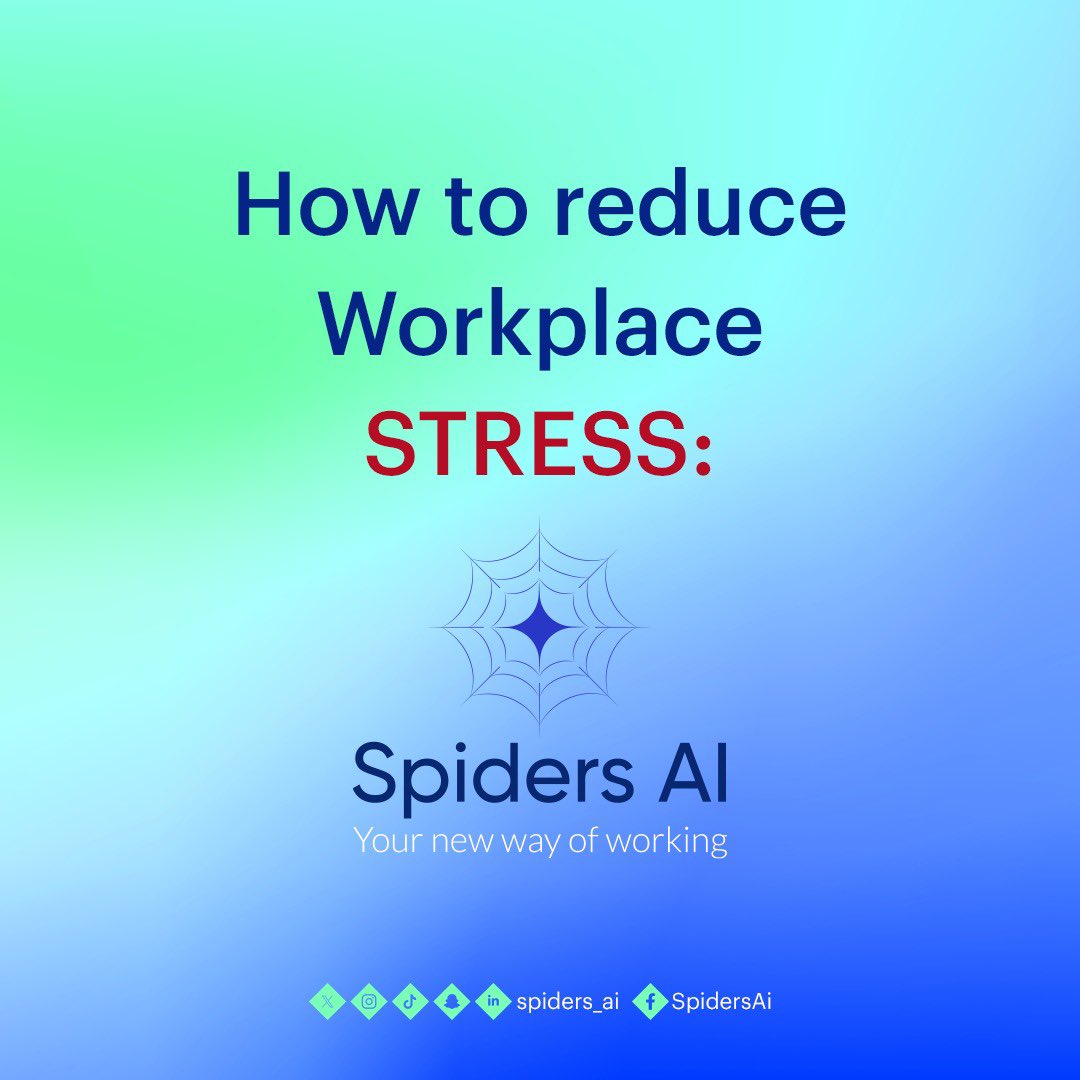 Spiders_ai's tweet photo. Workplace stress isn’t caused by work — but by scattered tools, missed follow-ups, and constant misalignment. 🧩

Spiders AI eliminates the chaos by becoming the operational brain of your organization — automating follow-ups, syncing tools, aligning teams, and giving leaders real-time clarity effortlessly. 🔁

If you’re a founder, manager, or team lead seeking speed, alignment, and a unified workflow…
This is your new way of working.🫆

Don’t forget to tag your colleagues ! And gift your CEO something he’ll thank you for later… 🕸️✨

#FutureOfWork #AIProductivity #TeamEfficiency #WorkAutomation #DigitalWorkplace #Vision2030