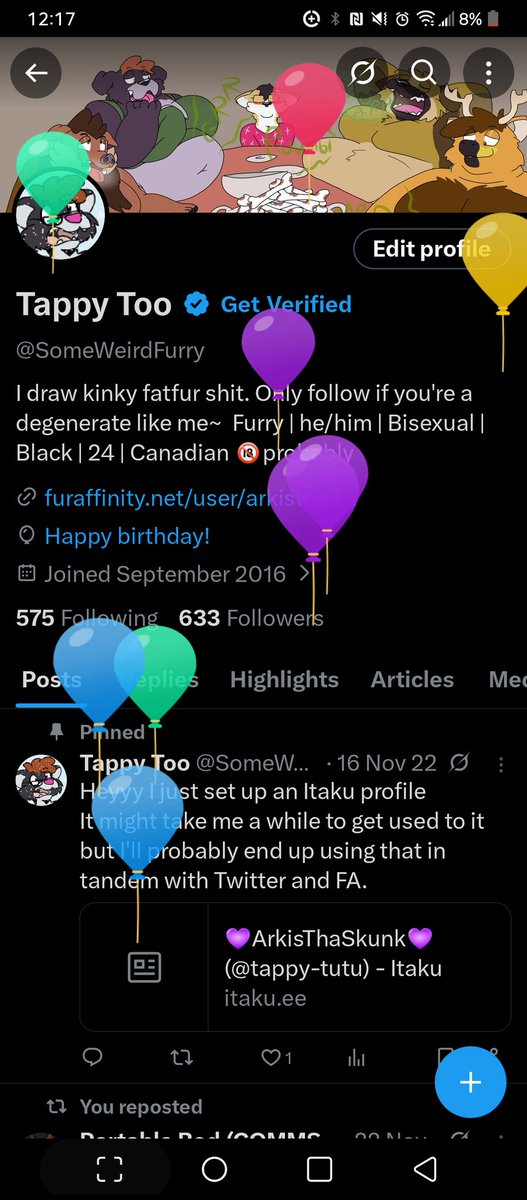 Tappy Too tweet media