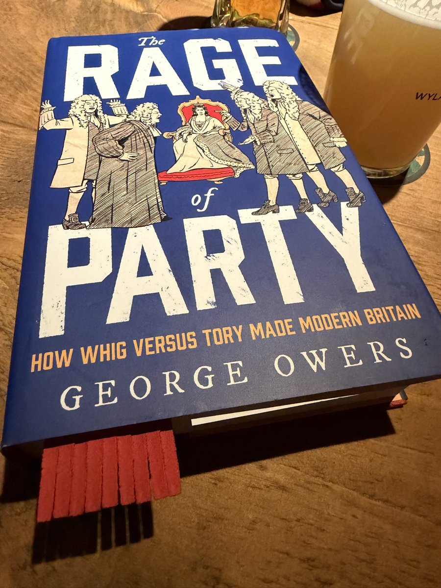 Just picked up George Owers’ “The Rage of Party” in Newcastle, under the gaze of Whig titan Charles Grey. Perfect setting to dive into how the Glorious Revolution reshaped Britain’s politics.
 <a href="/CapelLofft/">Capel Lofft</a>