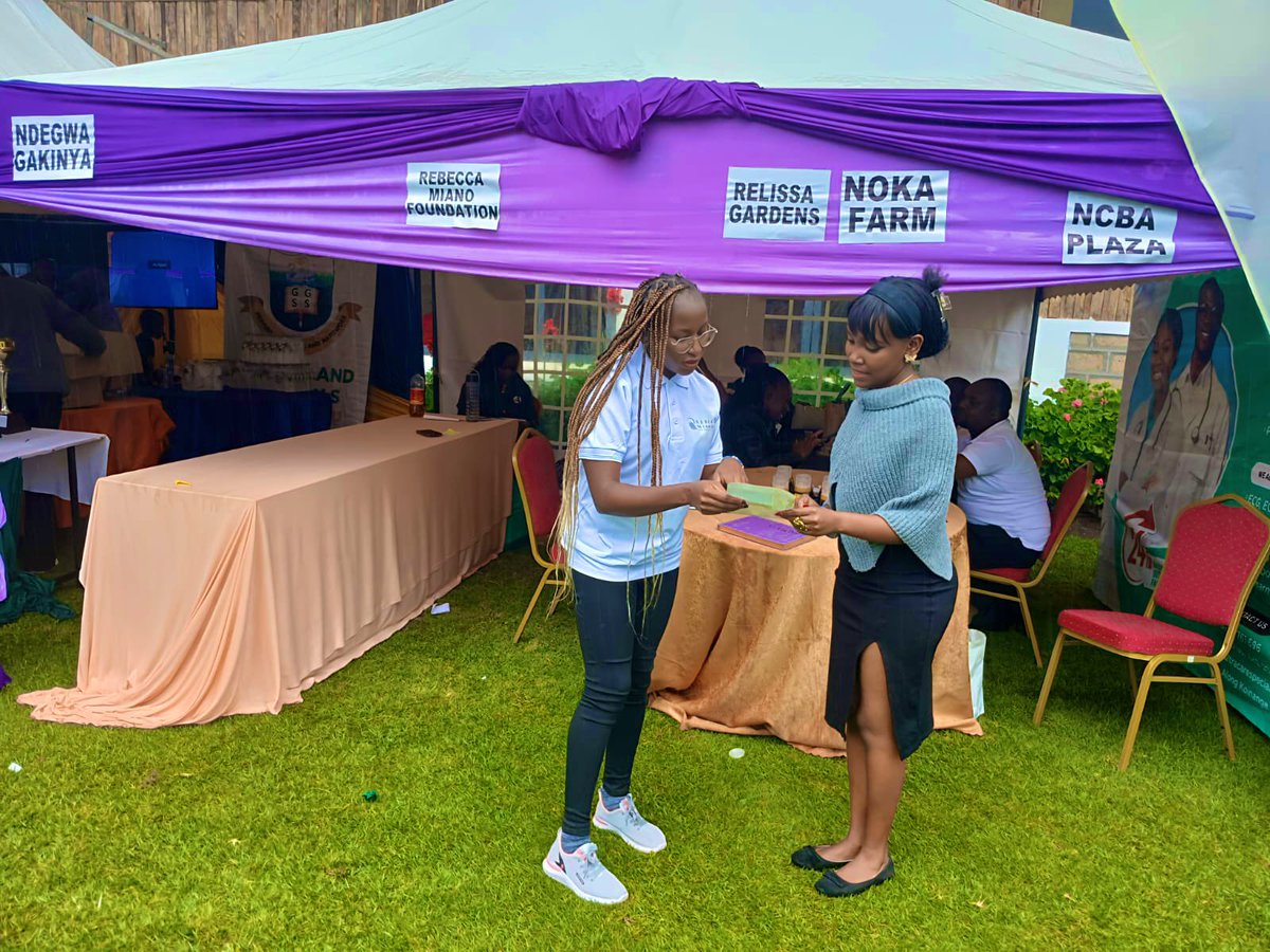 _RMFoundation's tweet photo. Yesterday , we spent the day at the Nyahururu Country Club introducing the Rebecca Miano Foundation and our vision to break down barriers through mentorship and leadership training. 
Honored to sponsor the Nyahururu Business Awards at Panari✨.

 #rmfoundation #CommunityImpact https://t.co/cHU9pcdG9R