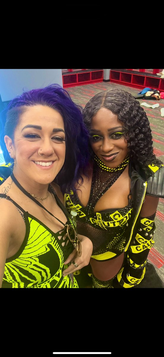 itsBayleyWWE's tweet photo. Nobody in the world like @TheTrinity_Fatu!

Happy birthday sister. Love you so much ❤️ https://t.co/OZdqHviRqb