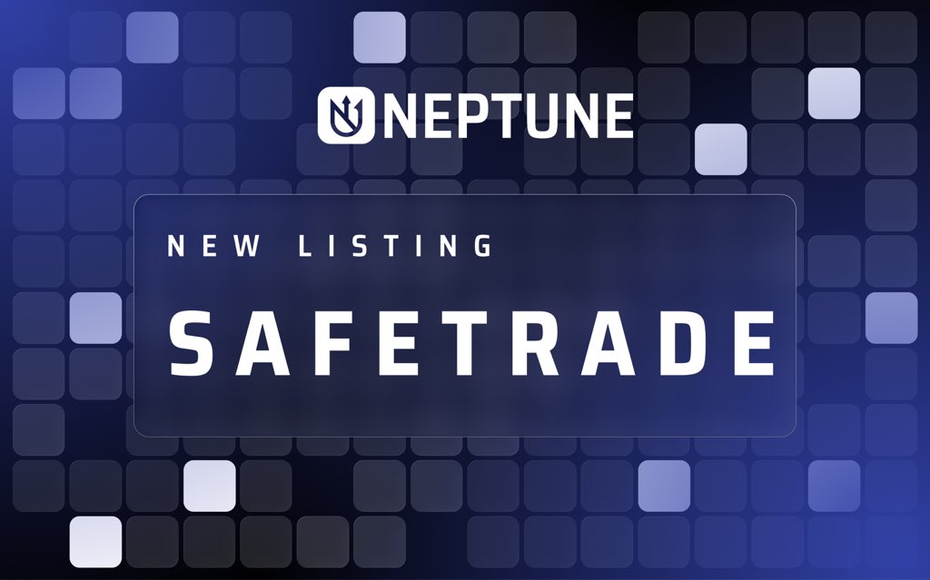 NeptunePrivacy's tweet image. Did we really just get our first listing in 48 hours?

Yes - $XNT is now live on @safetradeex.

And we aren’t slowing down.

The next update is already around the corner.