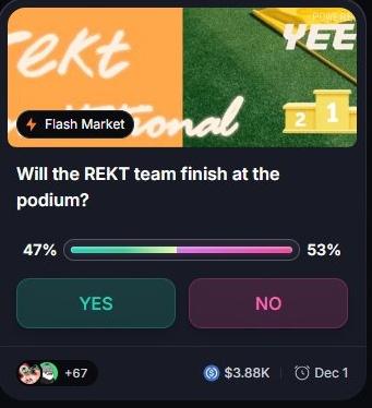 Amstarlighter's tweet photo. Explore @IOPn_io to claim, swap, and tokenize real-world assets, and dive into @MyriadMarkets to trade predictions like the REKT Invitational 🏆 Will they finish top 3? Market closes Dec 1. Innovation meets action—don’t miss out via https://t.co/EKTlcGKwbd!

Faucet: https://t.co/V5NWrpd6IM
Swap: https://t.co/CpROnJgNaD
RWA: https://t.co/WVHiDHxhnz

@xeetdotai tournament campaigns still live for both projects ✅

Keep stacking does Xeets + $OPN + $MYR rewards 😎