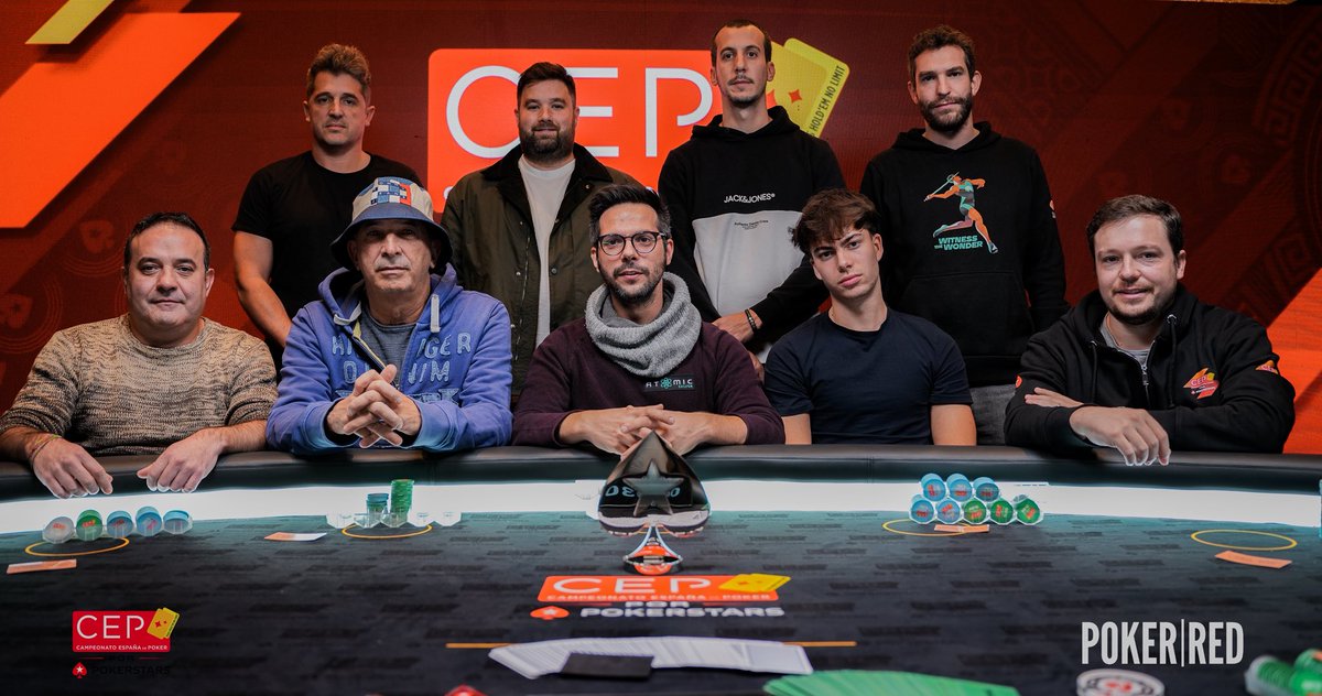 CEP_Poker's tweet photo. ♠️ MESA FINAL – MAIN EVENT #CEPPeralada ♠️
¡La espera ha terminado! Arranca la Mesa Final del Main Event del CEP Peralada 2025.
De los 515 registros totales que reunió esta última parada del circuito, ya solo 9 jugadores siguen en la lucha por la pica y el título.
By @PokerStarsSpain ∥ @CasinoPeralada