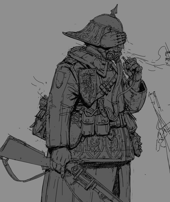 Coming along well, now the Verusian soldiers turn.