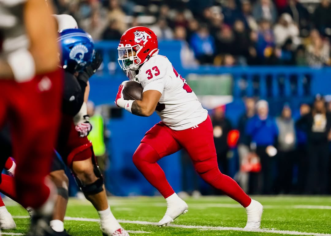 Elijah Gilliam against San Jose State: 

9 Carries 

92 Rushing Yards 

Two Touchdowns