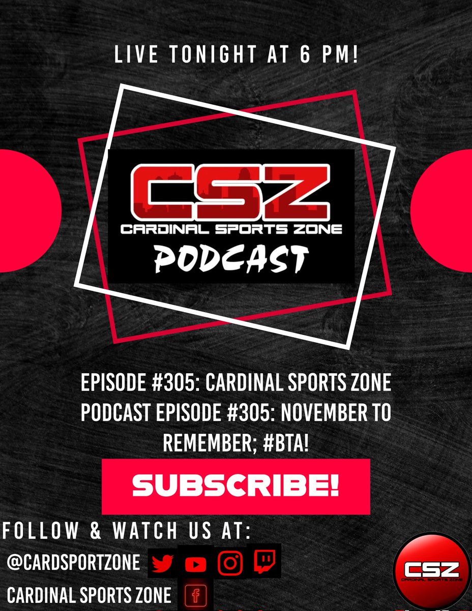 Jeremy_CSZ's tweet image. Join the Card Party tonight at 6pm as we recap their 4th non-Conference victory of the season on the @CardSportZone Podcast! We will also preview Wednesdays Men's Basketball Match-up with Arkansas, NCAA VolleyBall Selection, Rapid Fire plus much, much more!